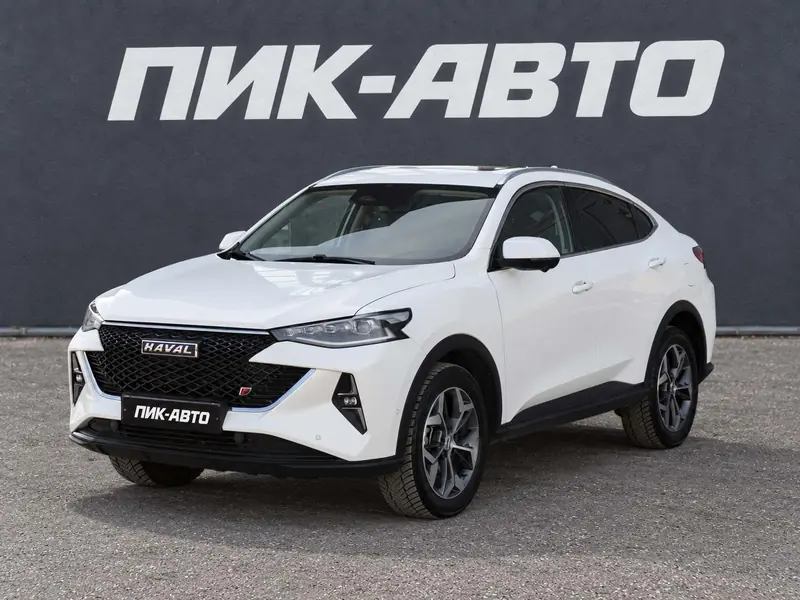Haval F7x 2024 — с пробегом, внедорожник, белый, фото 1