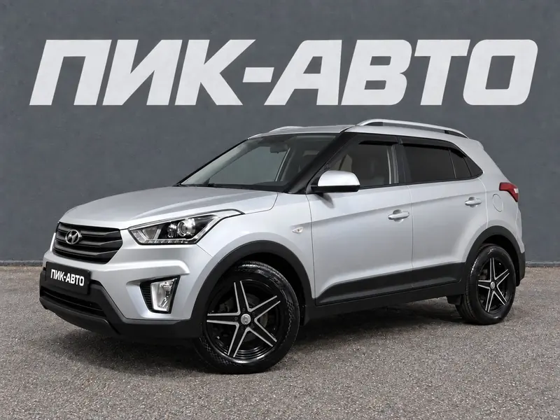 Hyundai Creta 2020 — с пробегом, внедорожник, серый, фото 1