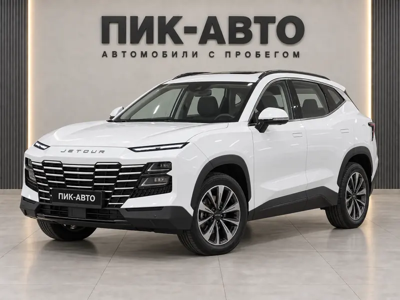 Jetour Dashing 2026 — новый, внедорожник, белый, вид спереди
