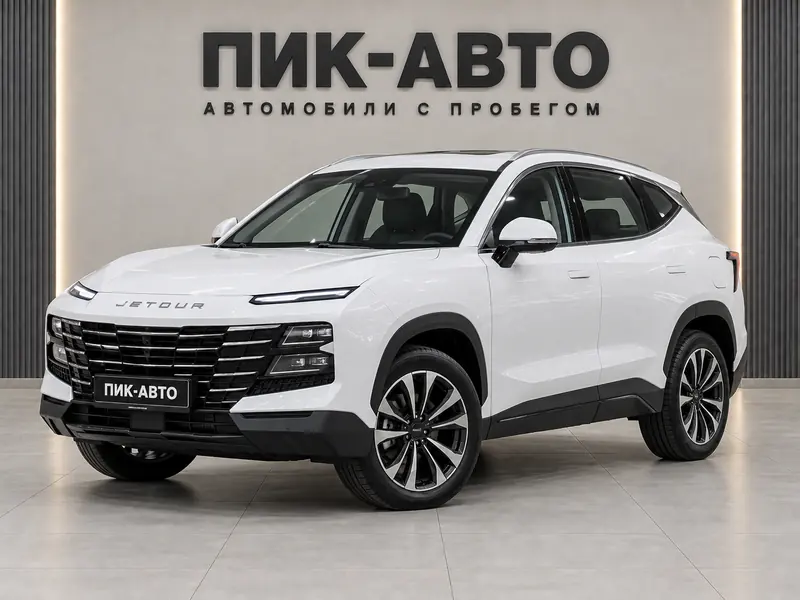 Jetour Dashing 2026 — новый, внедорожник, белый, вид спереди
