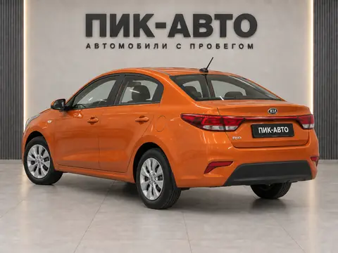 Kia Rio 2017, вид сзади
