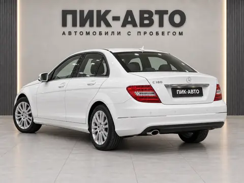 Mercedes-Benz C 180 2013, вид сзади