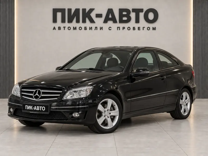 Mercedes-Benz CLC 180 Kompressor 2009 — с пробегом, хэтчбек, черный, вид спереди