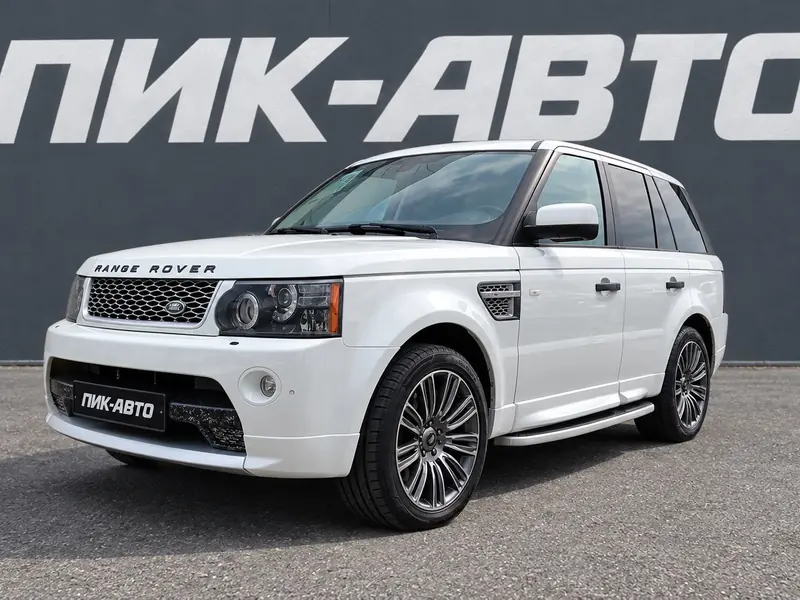 Land Rover Range Rover Sport 2013 — с пробегом, внедорожник, белый, фото 1