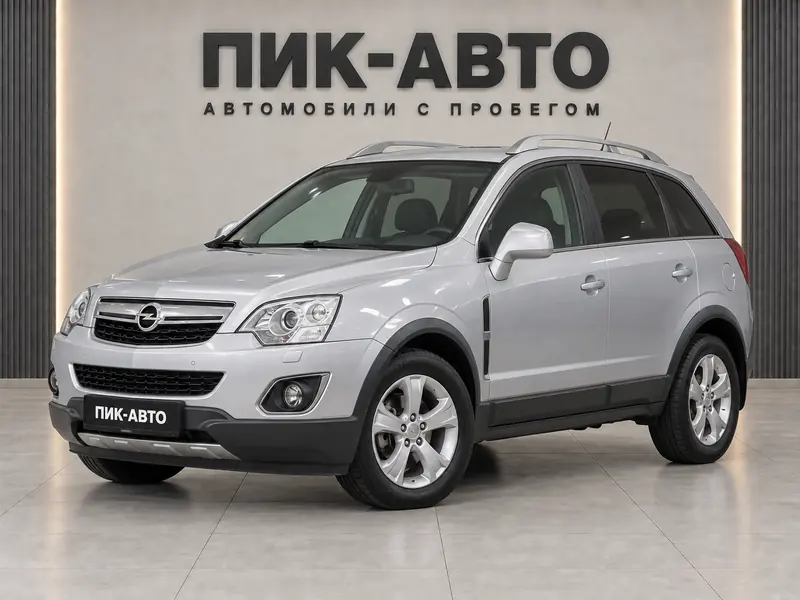 Opel Antara 2011 — с пробегом, внедорожник, серебристый металлик, вид спереди
