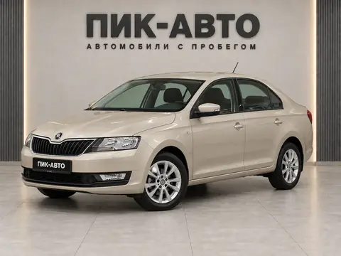 Skoda Rapid 2018, вид спереди