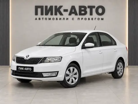 Skoda Rapid 2016, вид спереди