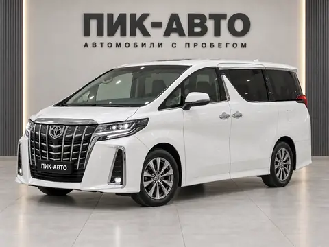 Toyota Alphard 2019, вид спереди