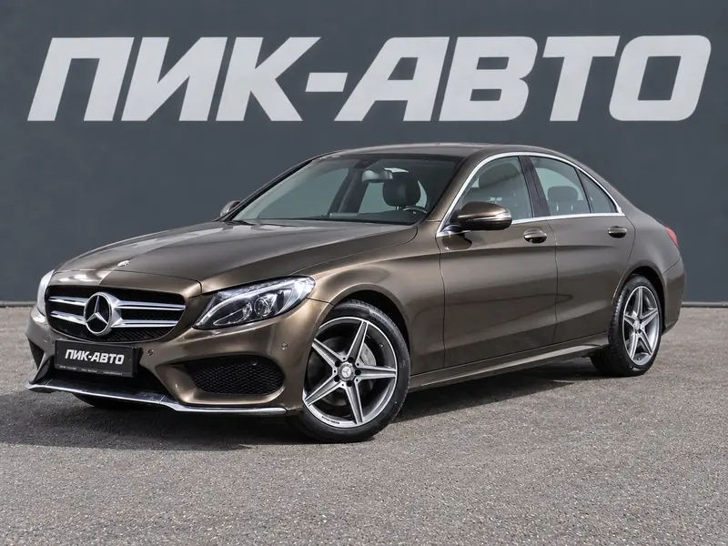 Mercedes-Benz C-Класс 2018 — с пробегом, седан, коричневый, фото 1
