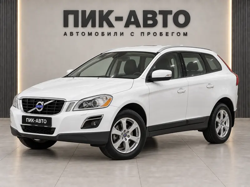 Volvo XC60 2012 — с пробегом, внедорожник, белый, вид спереди