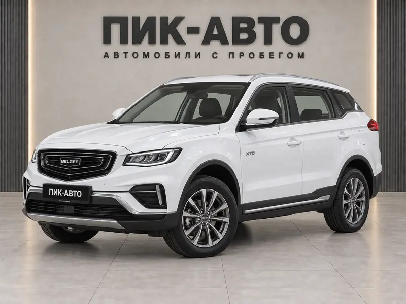 Belgee X70 2026 — новый, внедорожник, белый, вид спереди