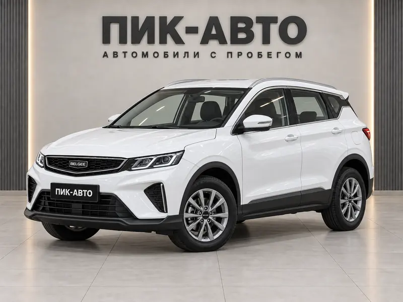 Belgee X50 2026 — новый, внедорожник, белый, вид спереди
