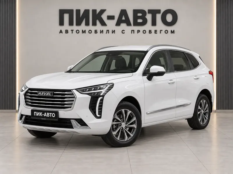 Haval Jolion 2022 — с пробегом, внедорожник, белый, вид спереди