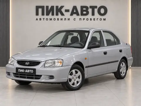 Hyundai Accent 2007, вид спереди