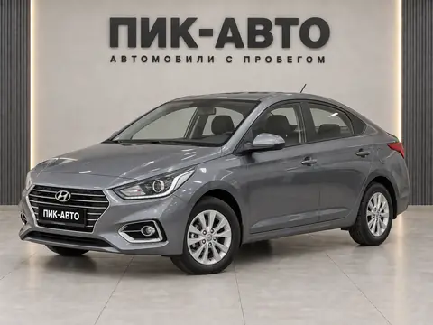 Hyundai Solaris 2018, вид спереди