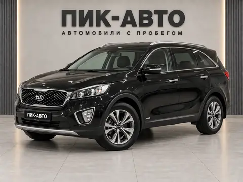 Kia Sorento 2015, вид спереди
