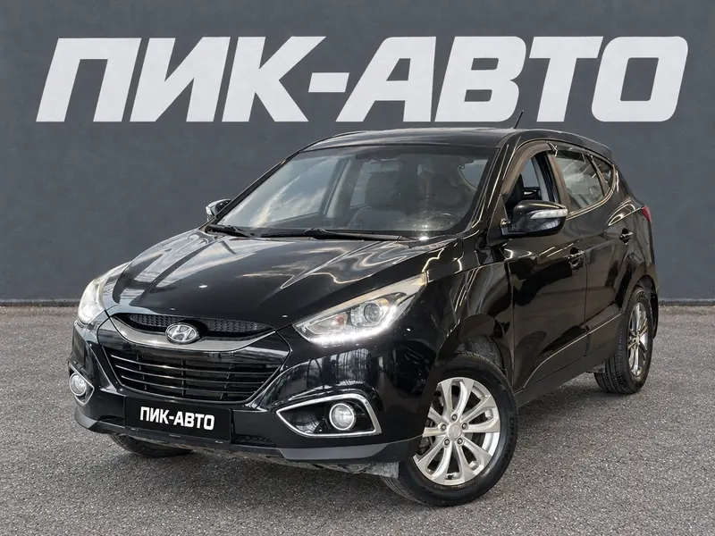 Hyundai ix35 2015 — с пробегом, внедорожник, черный, фото 1