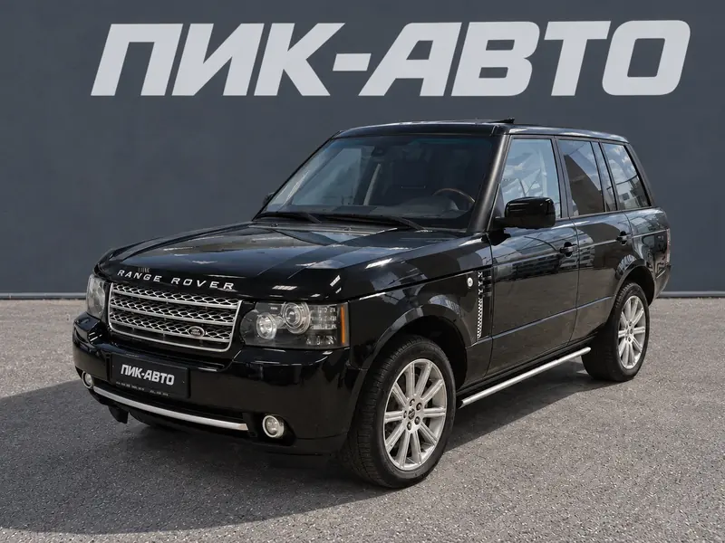 Land Rover Range Rover 2012 — с пробегом, внедорожник, черный, фото 1