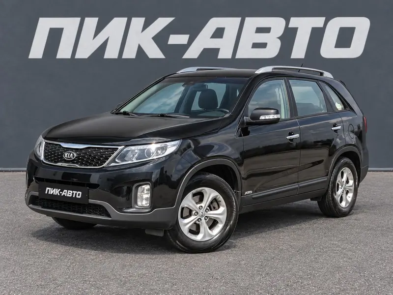 Kia Sorento 2019 — с пробегом, внедорожник, черный, фото 1