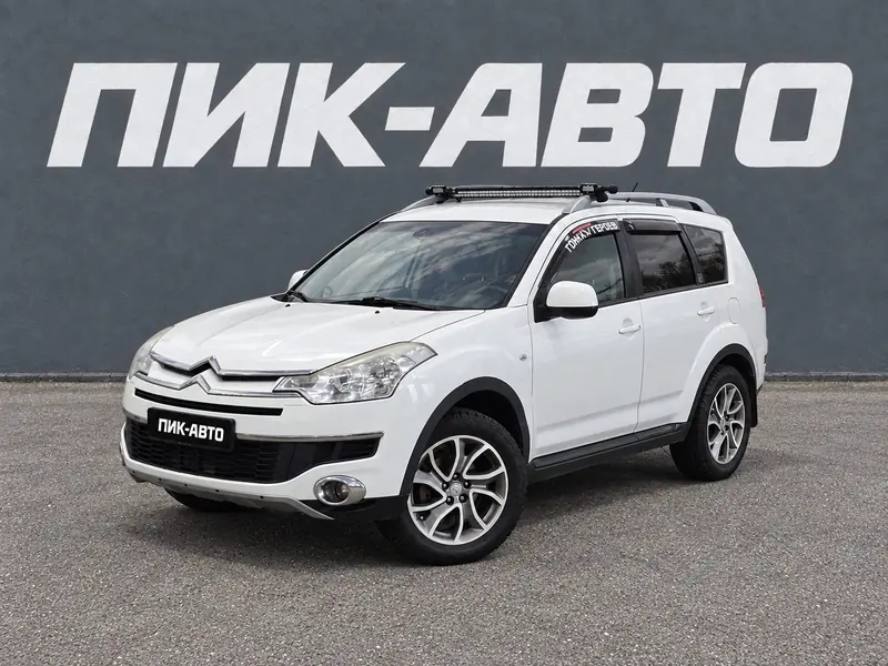 Citroen C-Crosser 2013 — с пробегом, внедорожник, белый, фото 1