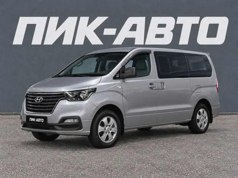 Hyundai Grand Starex 2019 — с пробегом, минивэн, серый, фото 1
