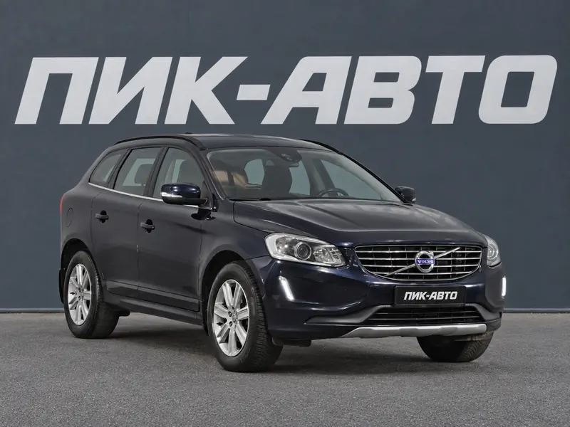 Volvo XC60 2016 — с пробегом, внедорожник, синий, фото 1