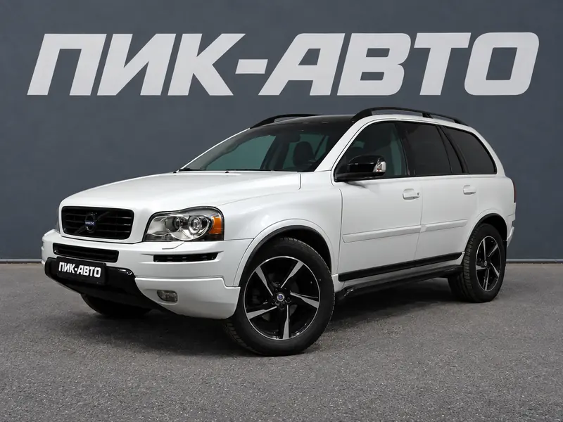 Volvo XC90 2014 — с пробегом, внедорожник, белый, фото 1