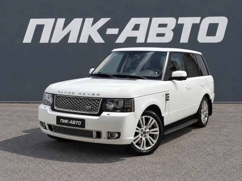 Land Rover Range Rover 2012 — с пробегом, внедорожник, белый, фото 1