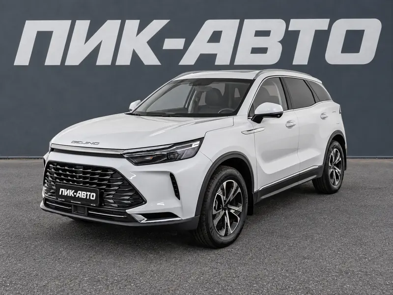 BAIC X7 2024 — с пробегом, внедорожник, белый, фото 1