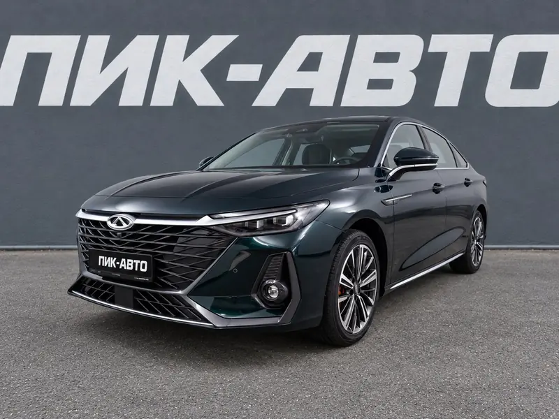 Chery Arrizo 8 2025 — с пробегом, седан, зеленый, фото 1