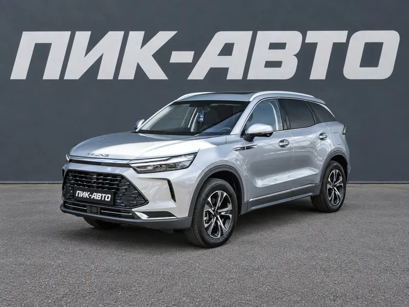 BAIC X7 2024 — с пробегом, внедорожник, серебряный, фото 1