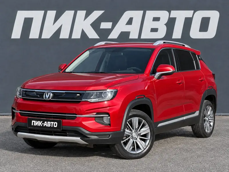 Changan CS35 Plus 2023 — с пробегом, внедорожник, красный, фото 1