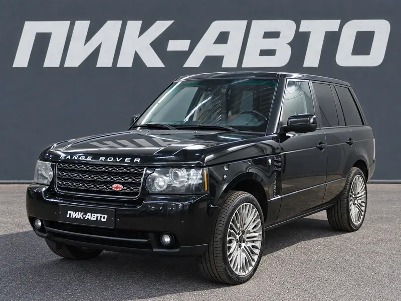 Land Rover Range Rover 2012 — с пробегом, внедорожник, черный, фото 1