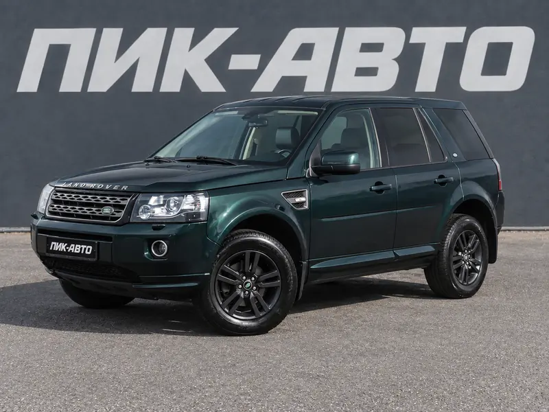 Land Rover Freelander 2014 — с пробегом, внедорожник, зеленый, фото 1