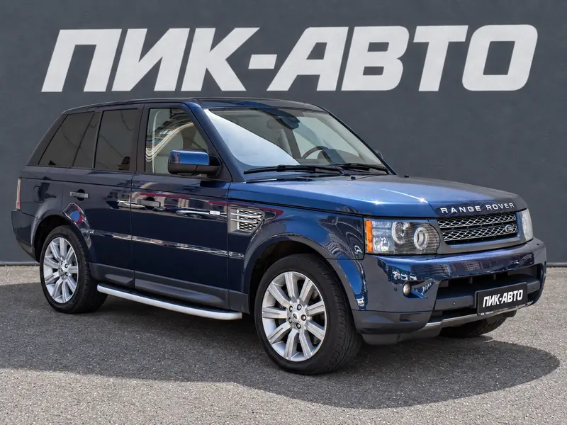 Land Rover Range Rover Sport 2013 — с пробегом, внедорожник, синий, фото 1