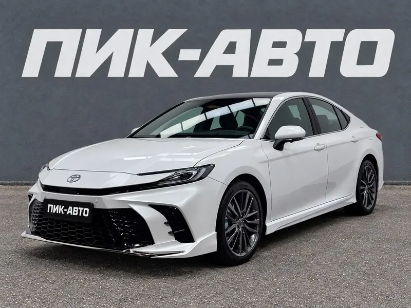 Toyota Camry 2026 — новый, седан, белый, фото 1
