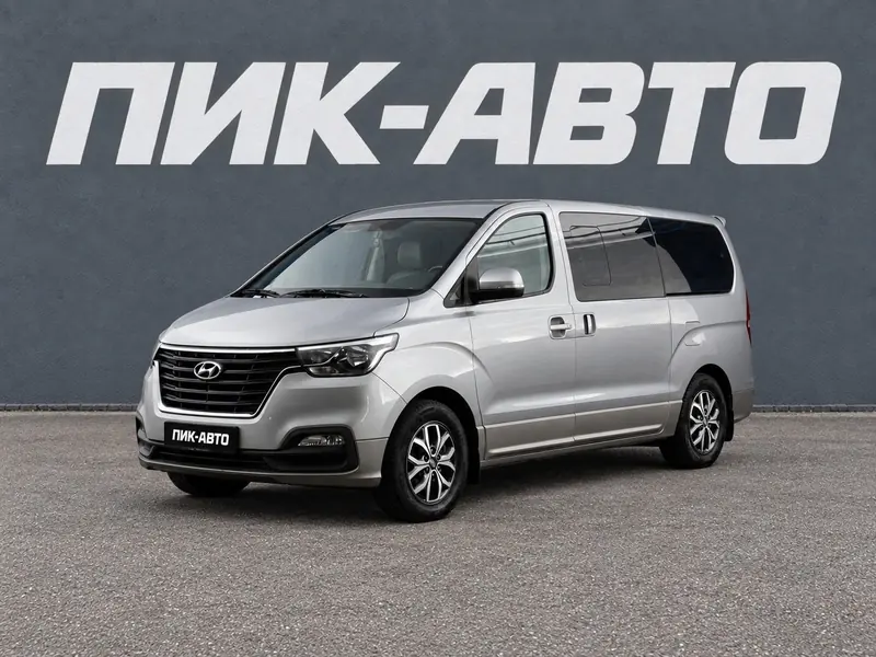 Hyundai Grand Starex 2018 — с пробегом, минивэн, серебряный, фото 1