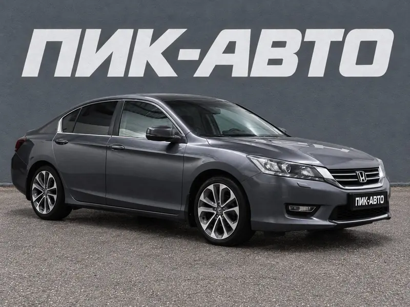 Honda Accord 2016 — с пробегом, седан, серый, фото 1