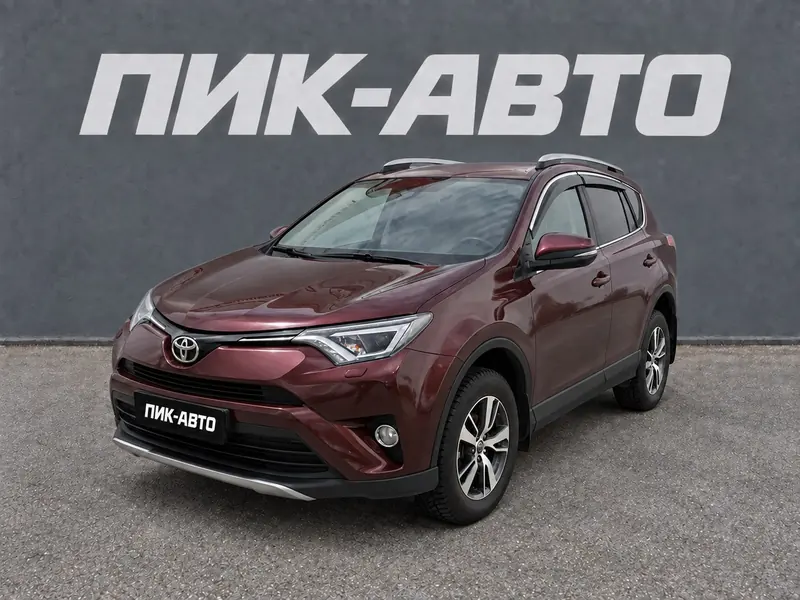 Toyota RAV4 2019 — с пробегом, внедорожник, красный, фото 1