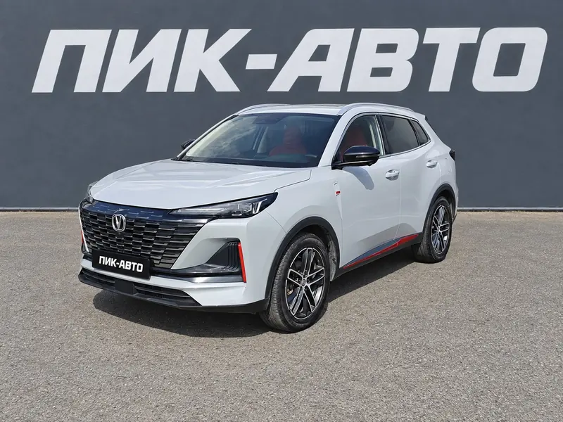 Changan CS55 Plus 2023 — с пробегом, внедорожник, белый, фото 1