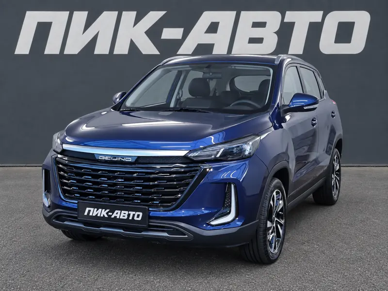 BAIC X35 2025 — с пробегом, внедорожник, синий, фото 1