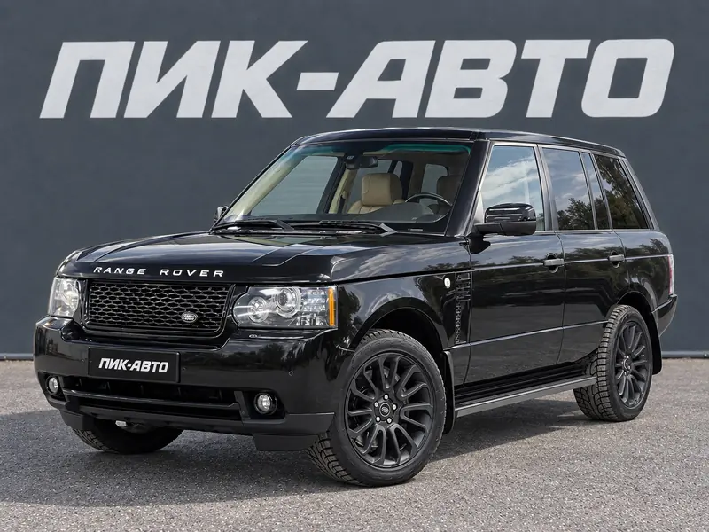 Land Rover Range Rover 2012 — с пробегом, внедорожник, черный, фото 1