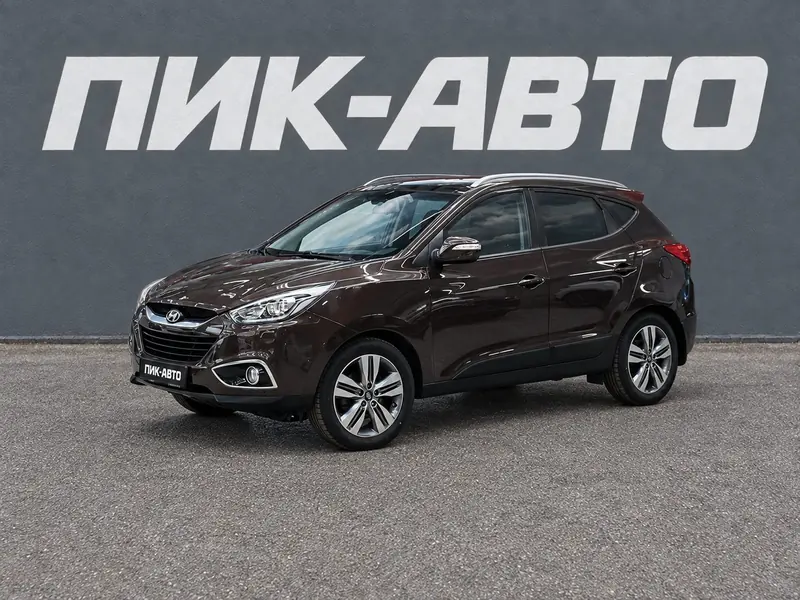 Hyundai ix35 2015 — с пробегом, внедорожник, коричневый, фото 1