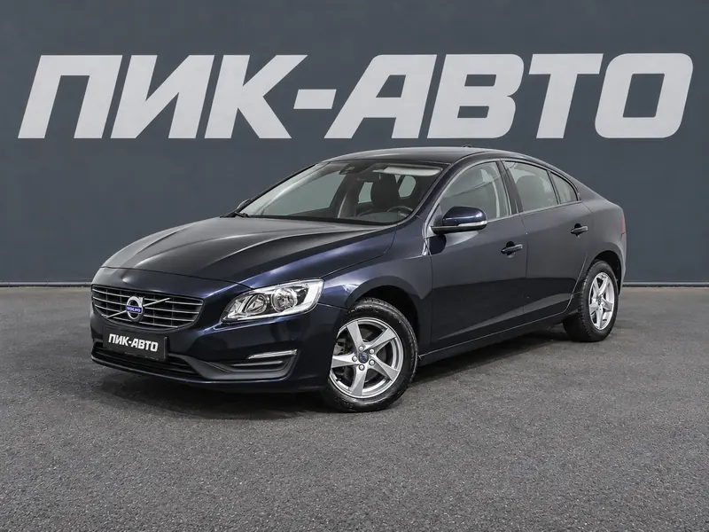 Volvo S60 2015 — с пробегом, седан, синий, фото 1