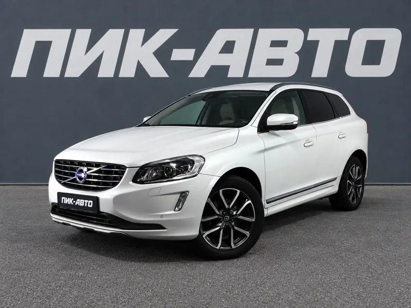 Volvo XC60 2014 — с пробегом, внедорожник, белый, фото 1