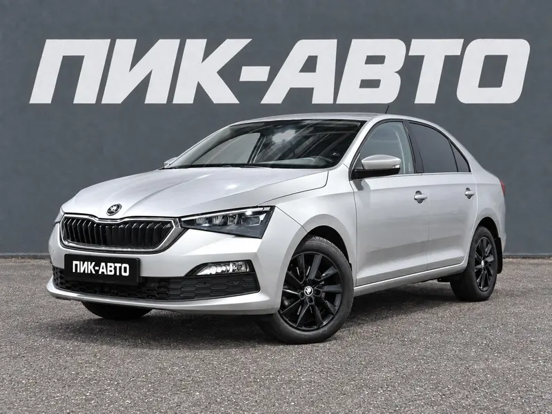 Skoda Rapid 2021 — с пробегом, лифтбек, серебряный, фото 1