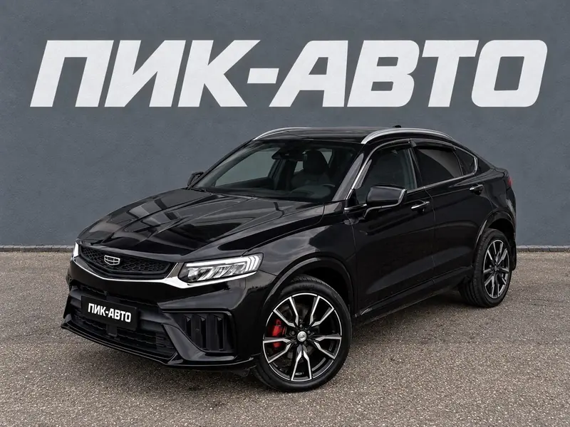 Geely Tugella 2024 — с пробегом, внедорожник, черный, фото 1