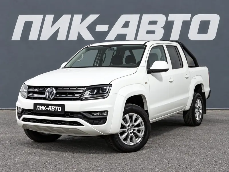 Volkswagen Amarok 2019 — с пробегом, пикап, серебряный, фото 1
