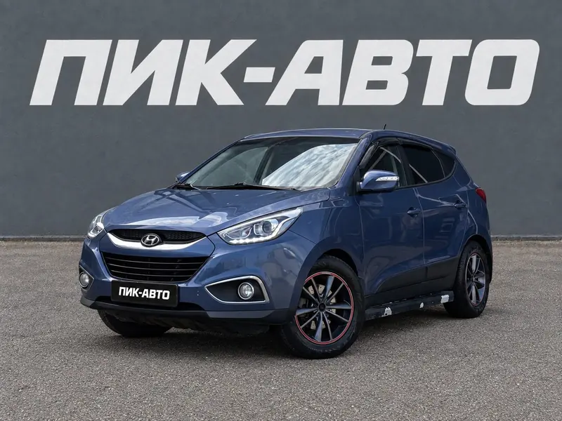 Hyundai ix35 2015 — с пробегом, внедорожник, синий, фото 1