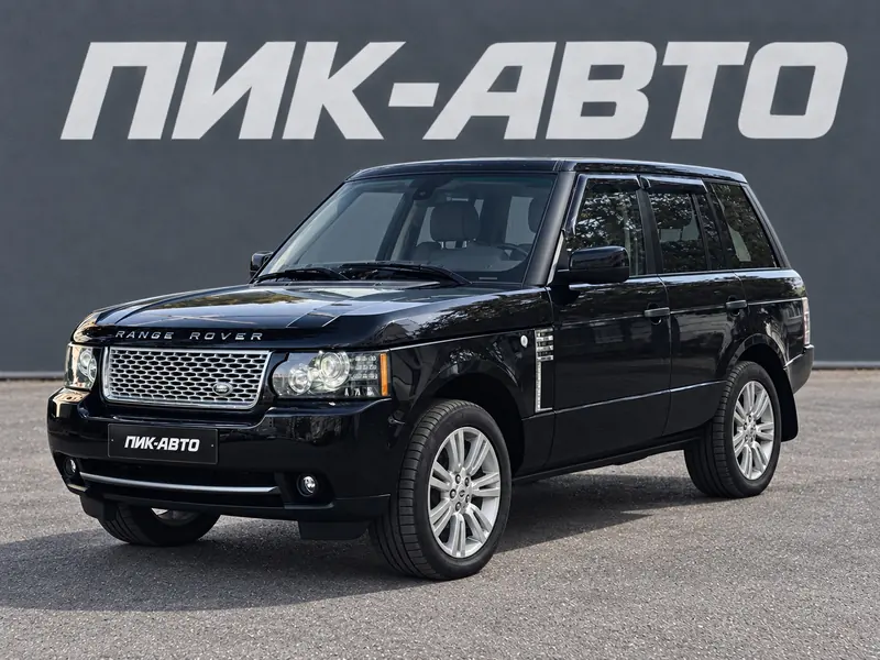 Land Rover Range Rover 2012 — с пробегом, внедорожник, черный, фото 1